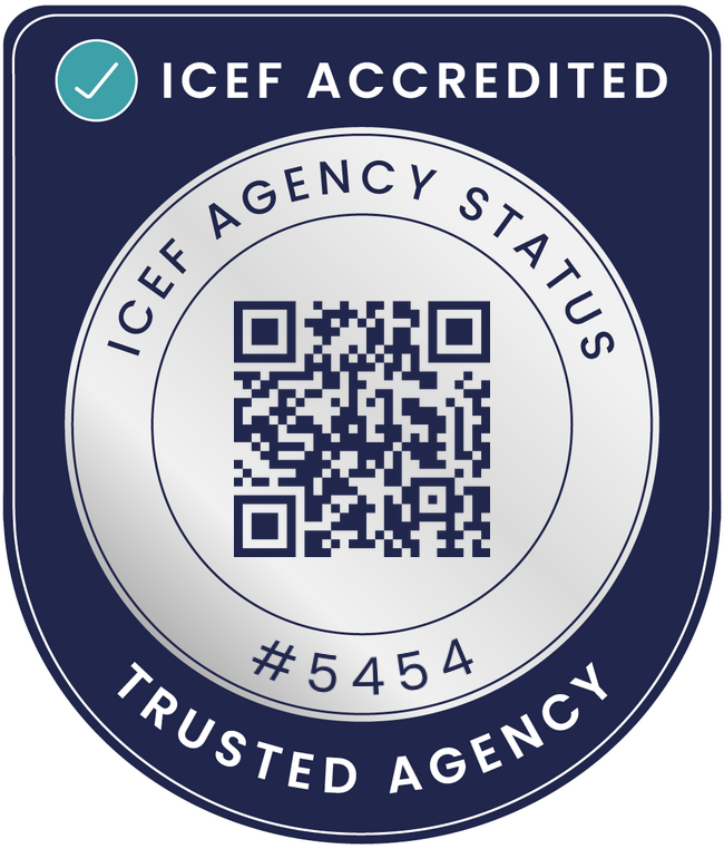 ICEF Agency Status logo